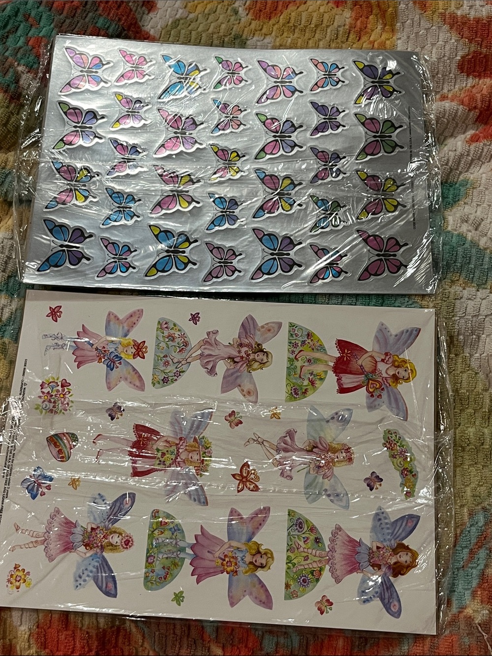 Fairy & Butterfly Sticker Pack - Multicolor